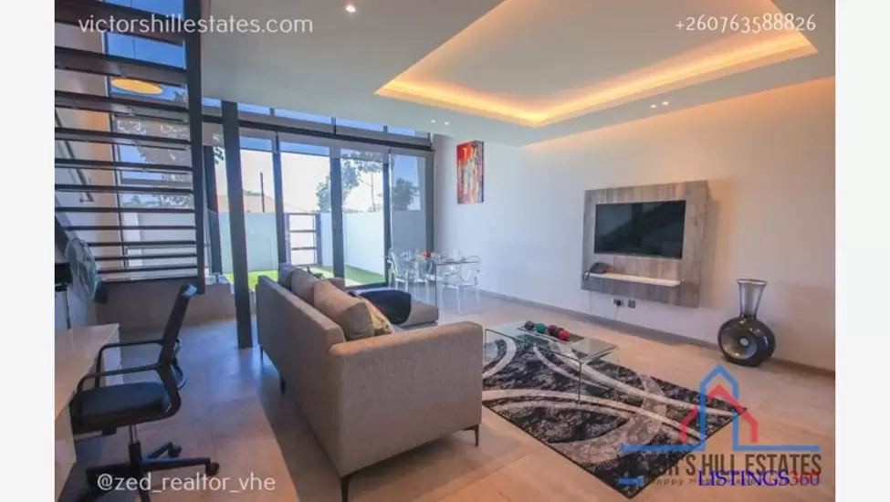 39,760 ZK 2 BED FURNISHED TOWNHOUSE FOR RENT IN MASS MEDIA